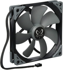 FAN KAZEFLEX 140X25MM 1800 RPM COM PWM D18S-P