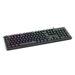 TECLADO MECANICO GAMER BERMUDA RGB PTO ABNT-2 SWITCH AZUL