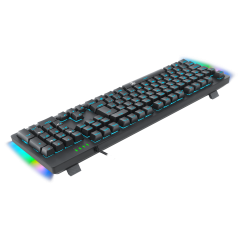 TECLADO MECANICO GAMER BERMUDA SINGLE COLOR ICE BLUE ABNT-2 SWITCH AZUL
