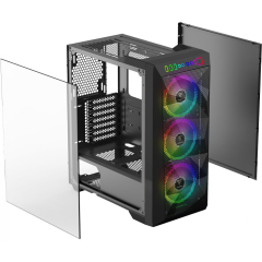 GABINETE ATHENA M1 PRETO S/FAN