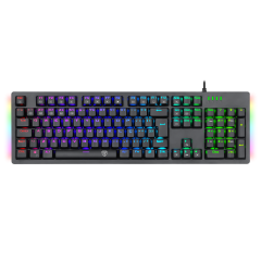 TECLADO MECANICO GAMER BERMUDA RGB PTO ABNT-2 SWITCH MARRON