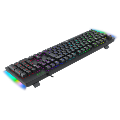TECLADO MECANICO GAMER BERMUDA RGB PTO ABNT-2 SWITCH MARRON