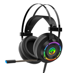 HEADSET GAMER SCORPION PTO RAINBOW HG9062
