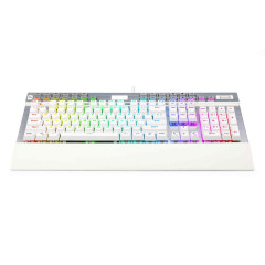 TECLADO MECANICO GAMER YAMA RGB BCO SWTICH ROXO