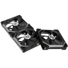 KIT GAMER UNI FAN RGB PRETO COM 3 FANS