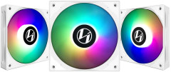 KIT FANS GAMER ST120 RGB BRANCO COM 3 FANS