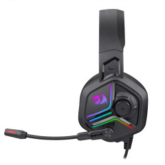 HEADSET GAMER AJAX COM LED PRETO