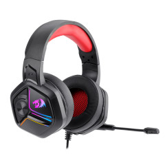HEADSET GAMER AJAX COM LED PRETO
