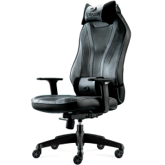 CADEIRA GAMER METIS PRETA/CINZA