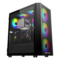 GABINETE GAMER REDRAGON SKYFIRE PTO