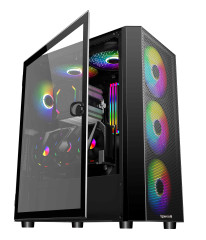 GABINETE GAMER REDRAGON SKYFIRE PTO