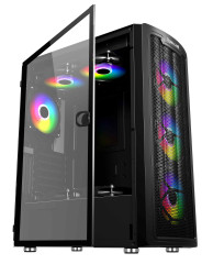 GABINETE GAMER REDRAGON BLUESTREAK PTO