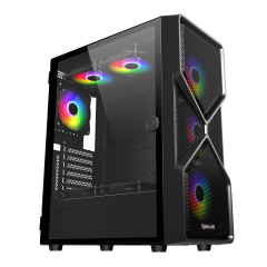 GABINETE GAMER REDRAGON SUPERION PTO