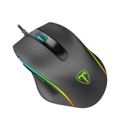 MOUSE GAMER RECRUT 2  RGB PRETO