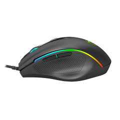 MOUSE GAMER RECRUT 2  RGB PRETO