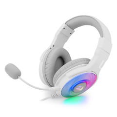 HEADSET GAMER REDRAGON PANDORA 2 RGB BRANCO