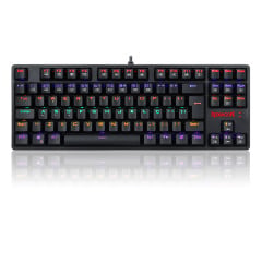 TECLADO MECANICO GAMER DAKSA PRETO KEYBOARD SWITCH MARROM ABNT2