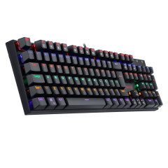 TECLADO MECANICO RUDRA PRETO KEYBOARD SWITCH AZUL