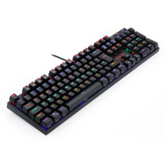 TECLADO MECANICO RUDRA PRETO KEYBOARD SWITCH AZUL