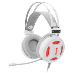 HEADSET GAMER MINOS LUNAR WHITE H210W