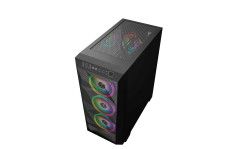 GABINETE GAMER ATHENA M1 ELITE PRETO SEM FAN