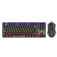 KIT TECLADO MECANICO E MOUSE ADVANCE FORCE PRETO