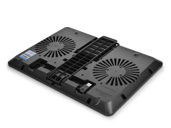 SUPORTE PARA NOTEBOOK BLACK COM 2 FANS