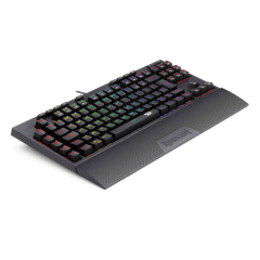 TECLADO MECANICO VISHNU RGB PRETO SWITCH VERMELHO