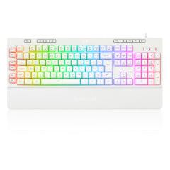 TECLADO MEMBRANA GAMER ABNT2 SHIVA RGB BRC