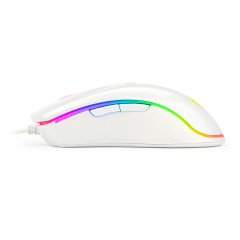 MOUSE GAMER COBRA FPS RGB LUNAR WHITE