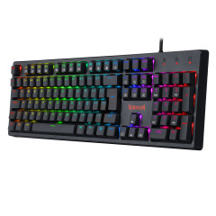TECLADO MECANICO GAMER KAMA RGB PTO SWITCH AZUL ABNT2