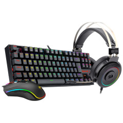 KIT GAMER TECLADO/MOUSE/HEADSET S125