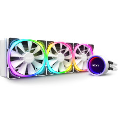 WATER COOLER KRAKEN X73-RW WHITE 360MM RGB