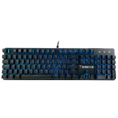 KIT GAMER TECLADO + MOUSE + HEADSET + MOUSE PAD GAMDIAS  HERMES E1B (BR/BLUE)