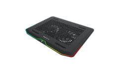 SUPORTE PARA NOTEBOOK N80 RGB BLACK COM 2 FANS