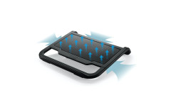 SUPORTE PARA NOTEBOOK N200 BLACK COM 1 FAN