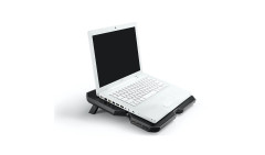 SUPORTE PARA NOTEBOOK MULTI CORE X6 BLACK COM 4 FANS