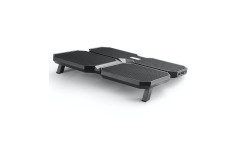 SUPORTE PARA NOTEBOOK MULTI CORE X6 BLACK COM 4 FANS