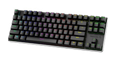 TECLADO GAMER MECANICO KB500 BLACK RGB