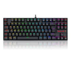 TECLADO MAGNÉTICO GAMER KUMARA PRO RGB PRETO SWITCH AZUL ABNT2
