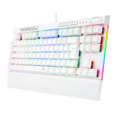 TECLADO OPTICO GAMER MAGIC-WAND PRO RGB BRANCO SWITCH MARROM ABNT2