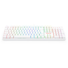 TECLADO OPTICO GAMER SURARA PRO RGB BRANCO SWITCH VERMELHO ABNT2