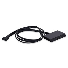 ACESSÓRIO I/O INFERIOR PARA GABINETE O11 DYNAMIC EVO PRETO