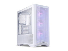 GABINETE GAMER LANCOOL II MESH RGB USB-C BRANCO NEVE