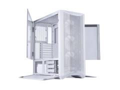 GABINETE GAMER LANCOOL II MESH RGB USB-C BRANCO NEVE