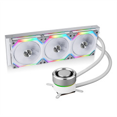 WATER COOLER GALAHAD AIO 360 BRANCO COM RGB EDIÇÃO UNI FAN SL120