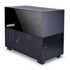 GABINETE GAMER Q58 COMPACT DESIGN PRETO