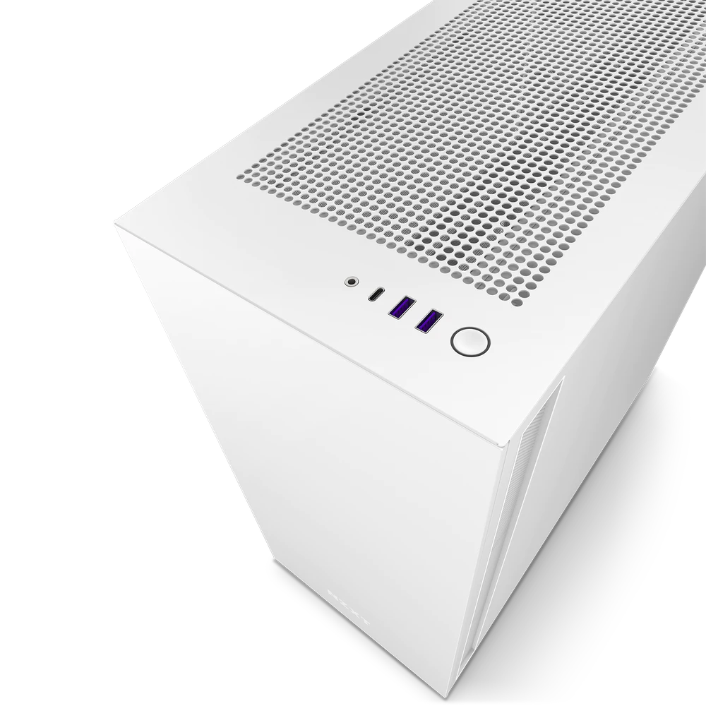 GABINETE GAMER NZXT BRANCO CM-H71BW-01