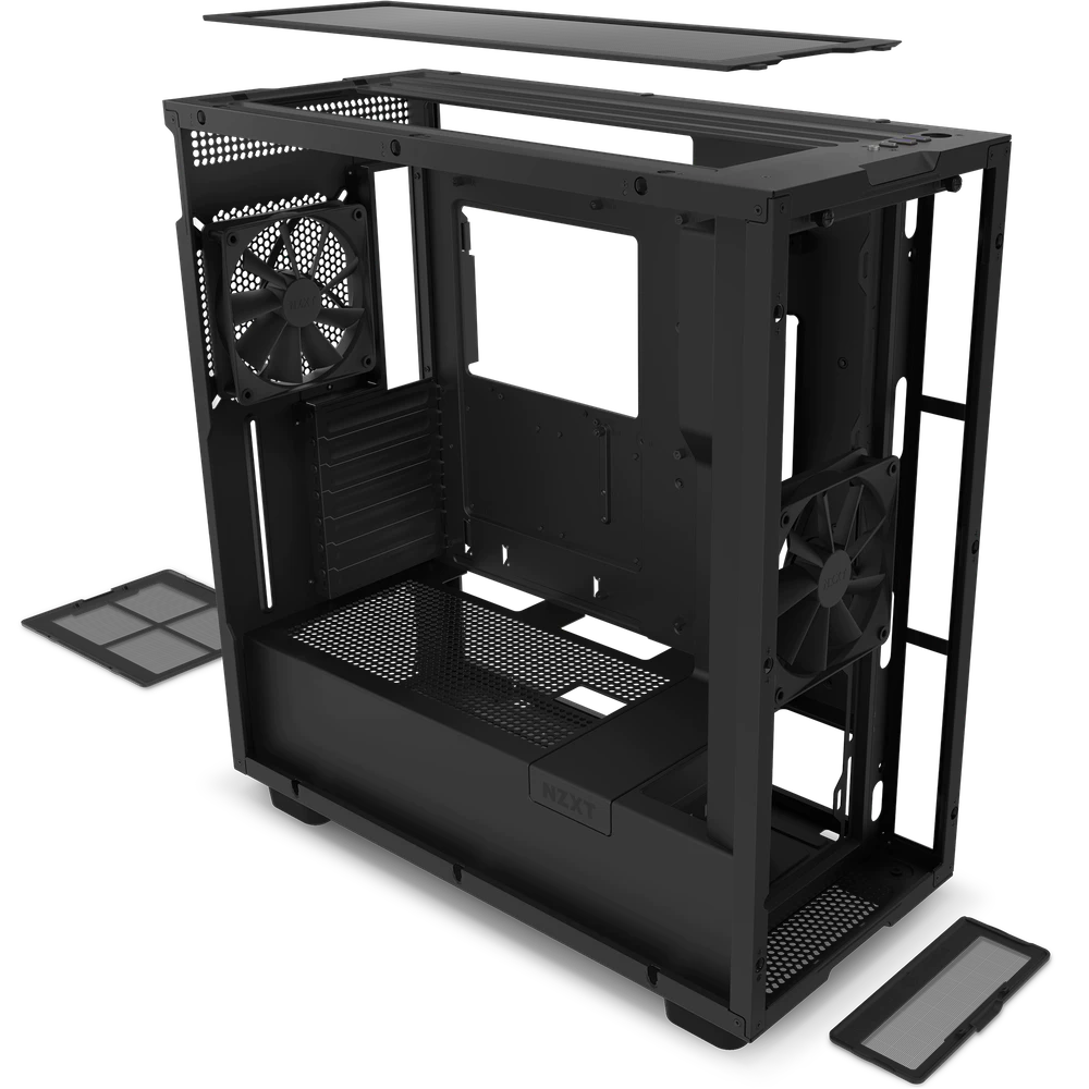 GABINETE GAMER NZXT PRETO CM-H71BB-01