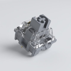 SWITCH PARA TECLADO MECANICO LINEAR KIT COM 45 MODELO SILVER